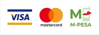 Visa, Mastercard, M-Pesa